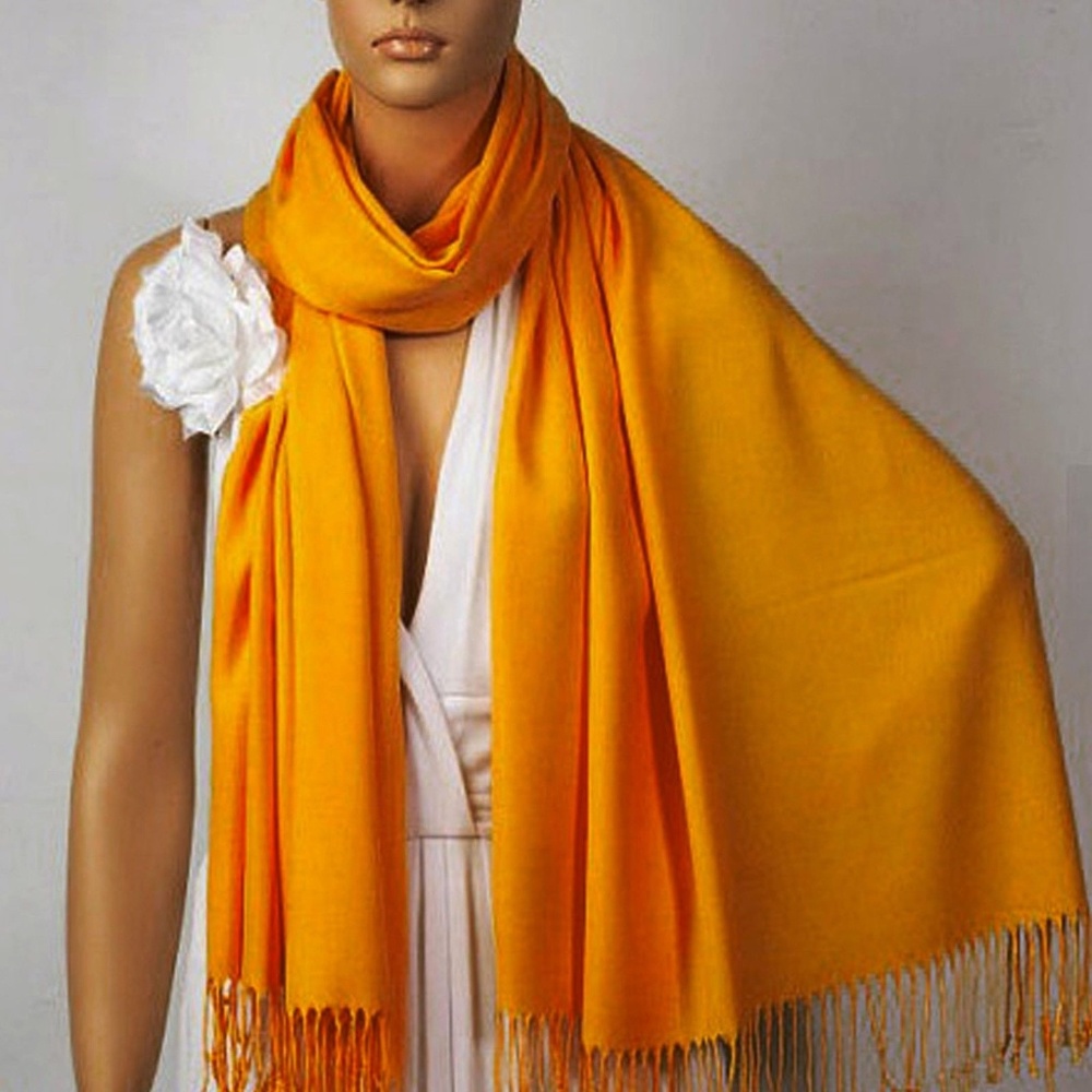 Cashmina Scarf (Yellow)